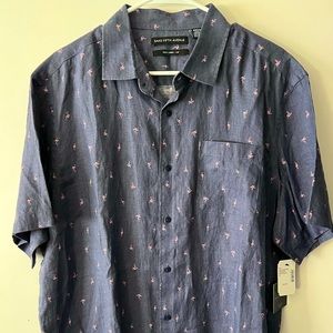 Men’s nwt short sleeve flamingo shirt size xl